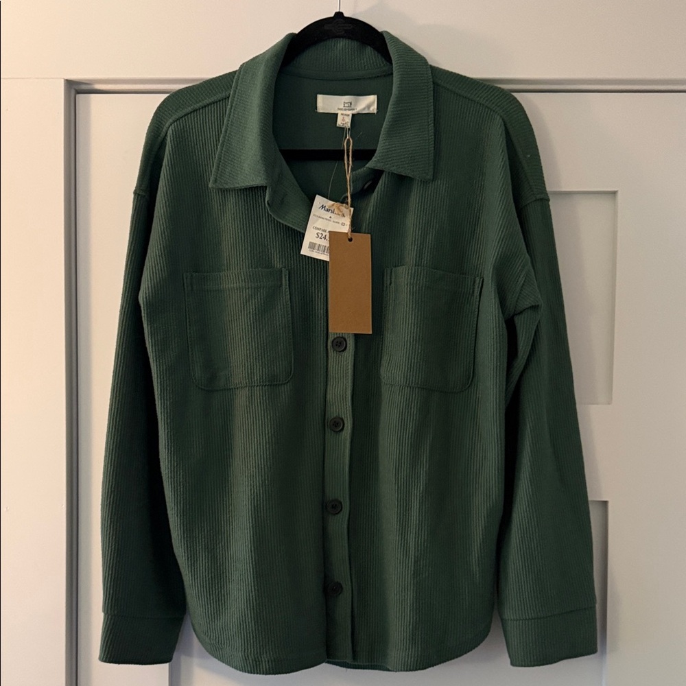 Thread & Supply Forest Green Shirt